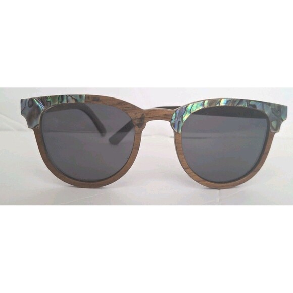 Other - Abalone Seashell Sunglasses Polarized SLYK Shades Uv Protection Wooden